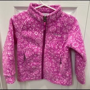 Girls Columbia Fleece Jacket